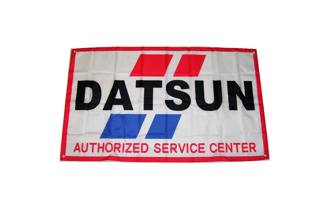 Datsun Service Center Flag Banner Large | Z Car Depot Inc