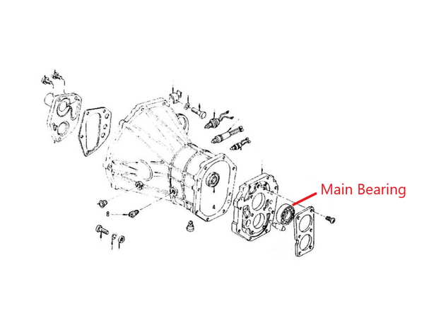 Transmission Main Bearing 4 and 5 Speed OEM 240Z 260Z 280Z 280ZX