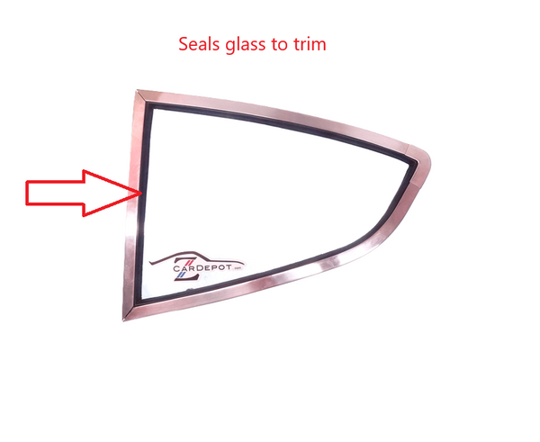 Quarter Window Side Glass Seal Rubber 240Z 260Z 280Z