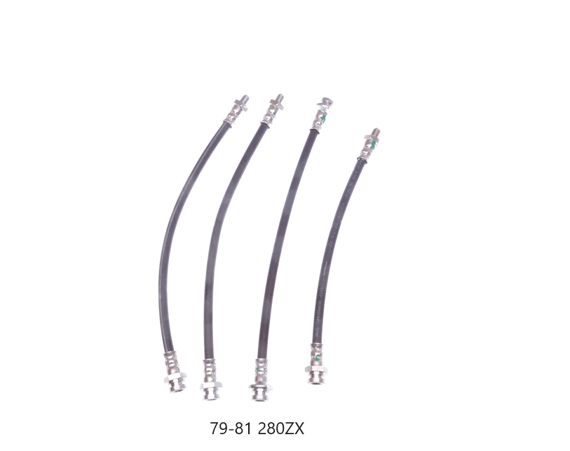Rubber Brake Hose Kit Set 280ZX 1979-83 | Z Car Depot Inc