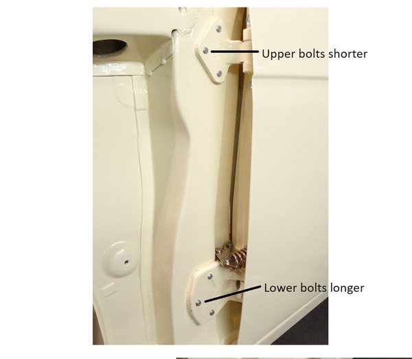 Door Hinge Bolt Kit OE Style 510 68-73