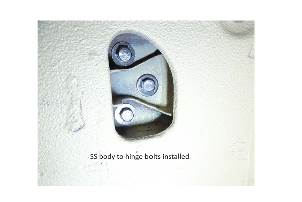 Door Hinge Bolt Kit OE Style 510 68-73