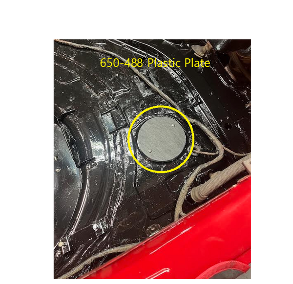 Fuel Sender Sending Unit Inspection Plate Cover 280Z