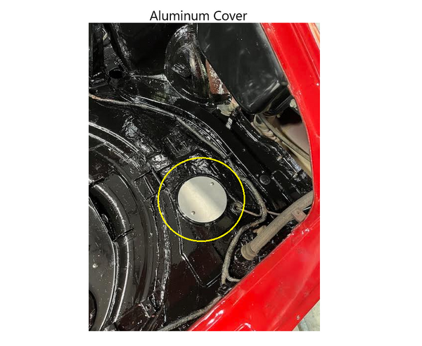 Fuel Sender Sending Unit Inspection Plate Cover 280Z