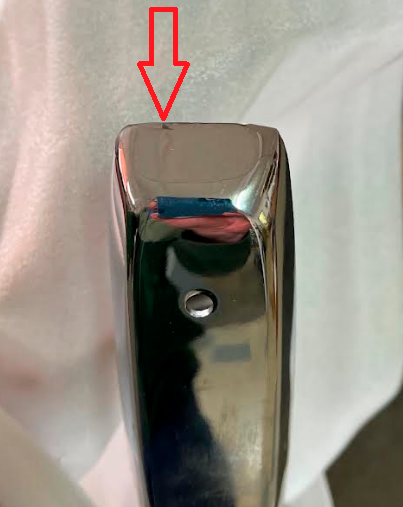 Front Metal Chrome Bumper *BLEM 240Z 70-72