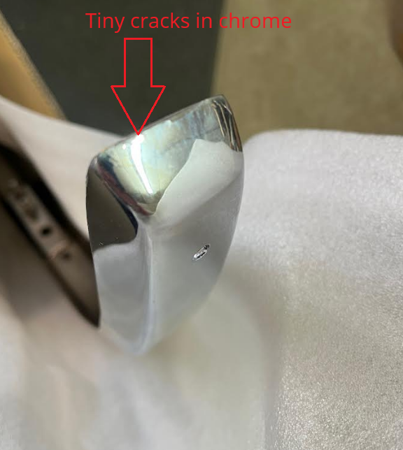 Front Metal Chrome Bumper 240Z 70-72 *BLEM