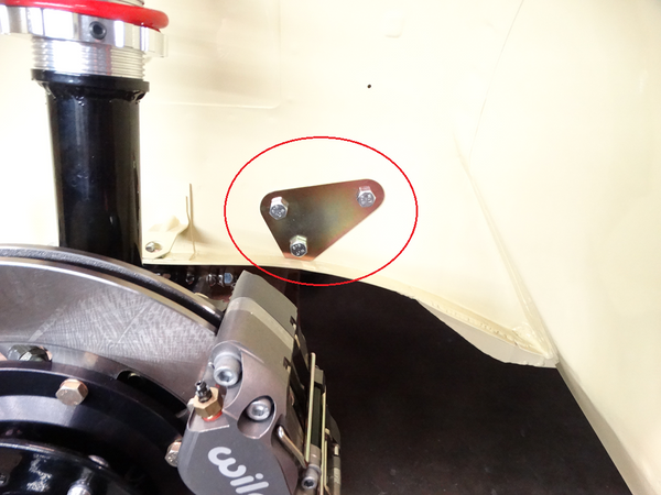 Steering Frame Reinforcement Plate 510 68-73