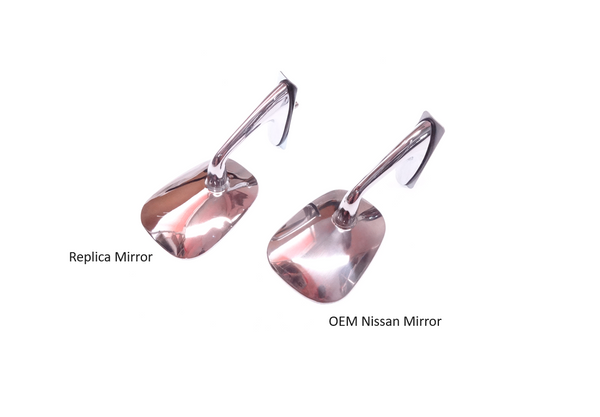 Mirror Outside Rearview Chrome OEM Style 240Z