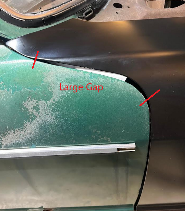 Front Fender Right or Left Sheet Metal 240Z 260Z 280Z