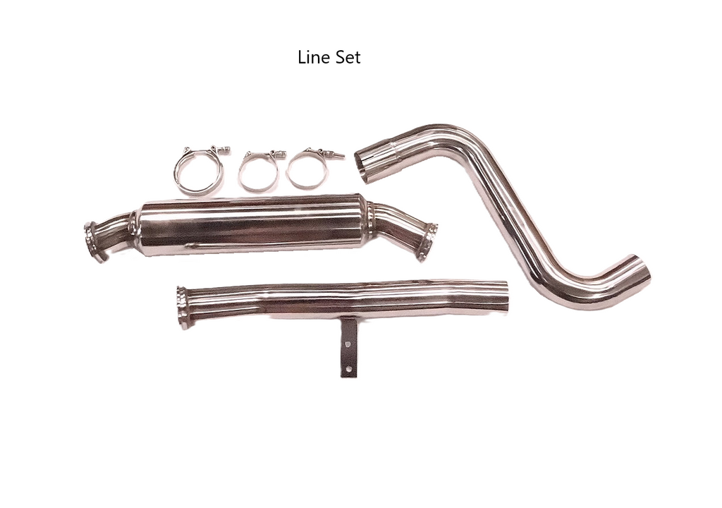 Exhaust System Muffler Stainless Steel Zstory | Z Car Depot Inc