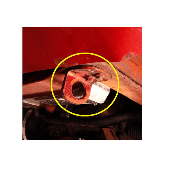 Front Tow Hook Stainless Steel Left 240Z 260Z