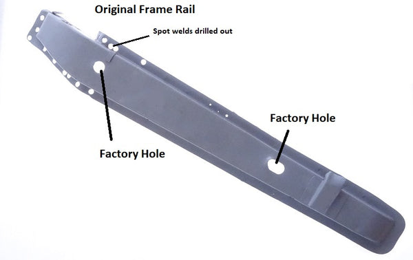 Frame Rail Floor Replacement Sheet Metal 510