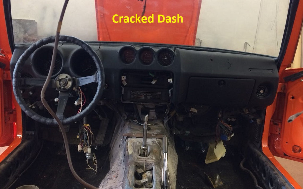 Dash Cover Cap Full Overlay Interior Black 240Z 70-72