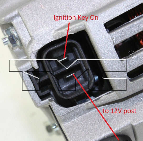 Alternator High Amp 90 240Z 260Z 280Z