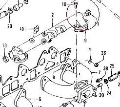 Intake Balance Tube Plug OEM 240Z 260Z