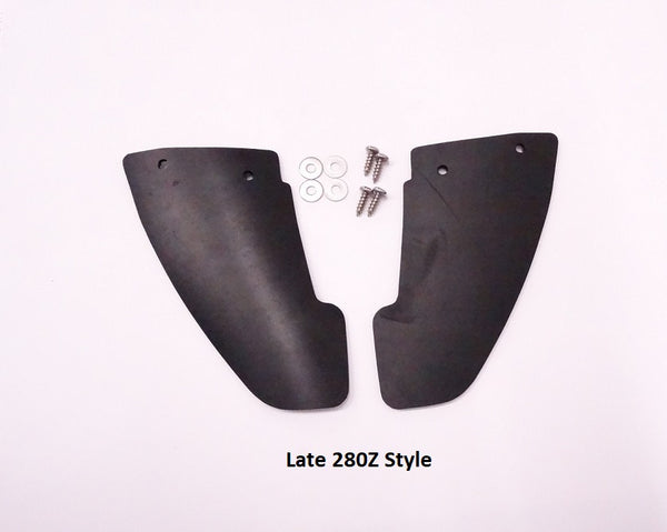 Front Inner Fender Rubber Mud Flap Set 240Z 260Z 280Z