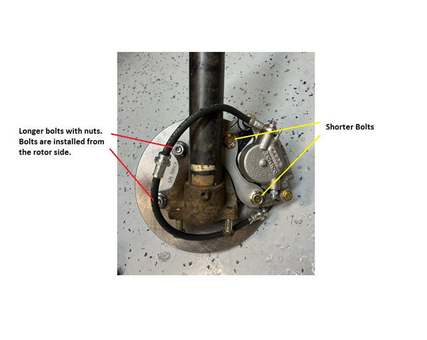 Front Brake Caliper Kit 280ZX 79-83