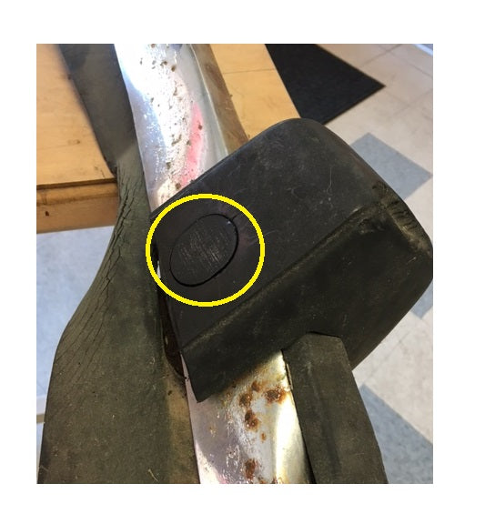 Front Bumper Plug Bumperette Rubber 260Z 1974