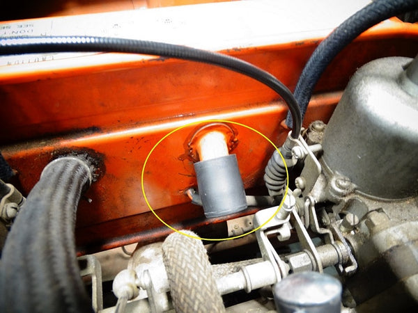 Air Filter Breather Housing Rubber Plug 240Z 70-73