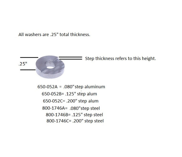 Exhaust Manifold Yoke Washer Stepped for Header 240Z 260Z 280Z 280ZX