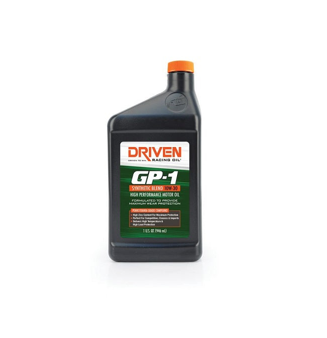 Driven GP1 10W-30 Synthetic Blend Engine Oil with ZDDP Zinc | Z