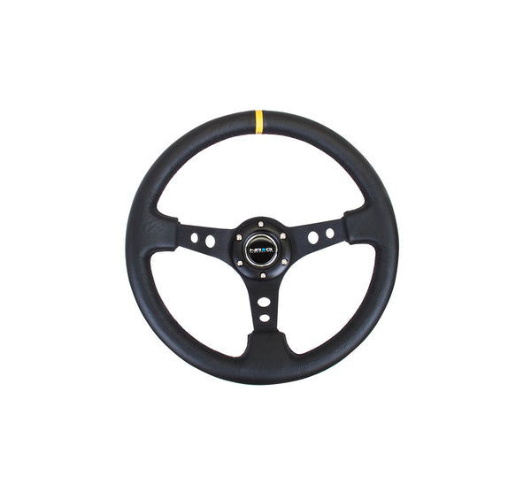 Sport Steering Wheel 350mm Black Leather 240Z 260Z 280Z