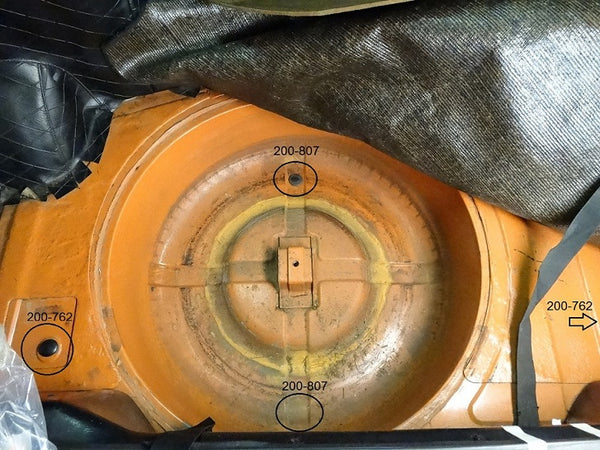 Rubber Plug Spare Tire Hatch Area OEM 240Z 260Z 280Z