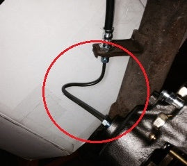 Brake Caliper Line Front 280Z 75-78