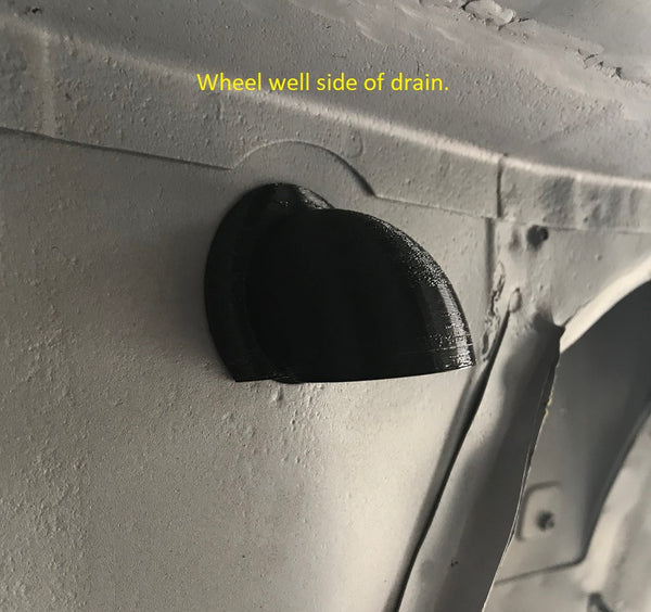 Wiper Cowl Panel Drain Tube Hose 510