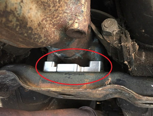 Differential Mount Billet Aluminum 240Z 260Z 280Z