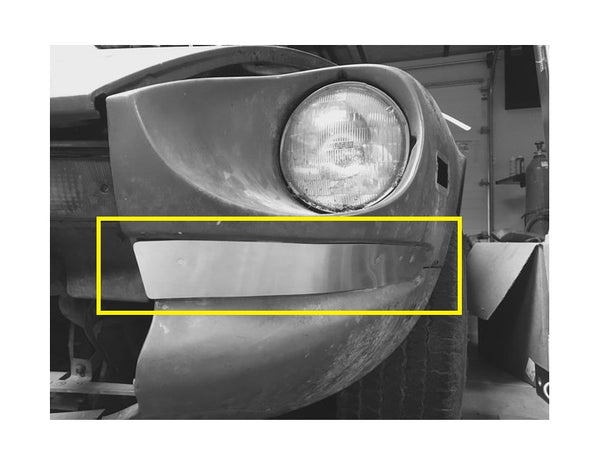 Front Bumper Delete Plate Set 240Z 260Z 280Z