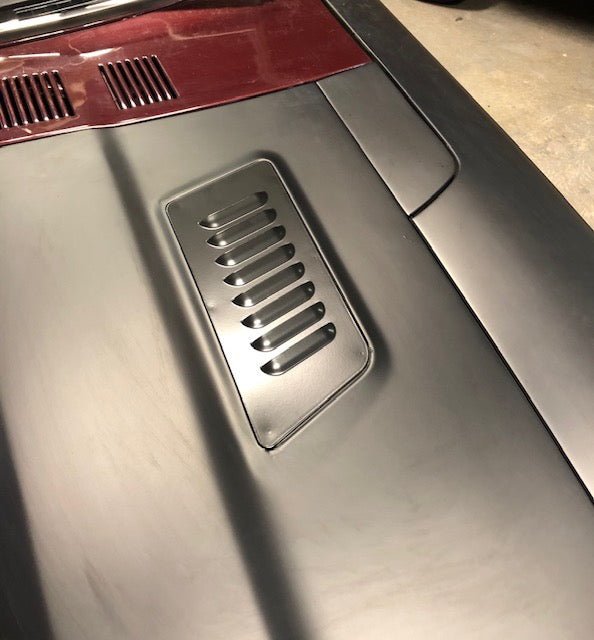 Hood Vent Set Black Aluminum 280Z