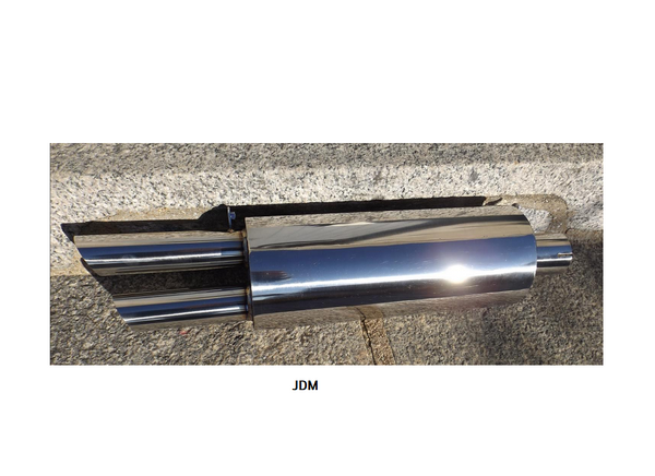 Zstory JDM Twin Pipe Rear Muffler Stainless 240Z 260Z 280Z