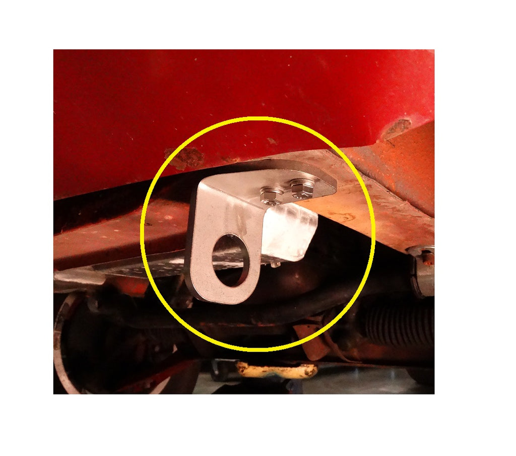 Front Tow Hook Stainless Steel Left 240Z 260Z | Z Car Depot Inc