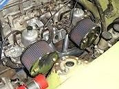 Air Filter K&N Racing Hitachi SU Set 240Z 70-73