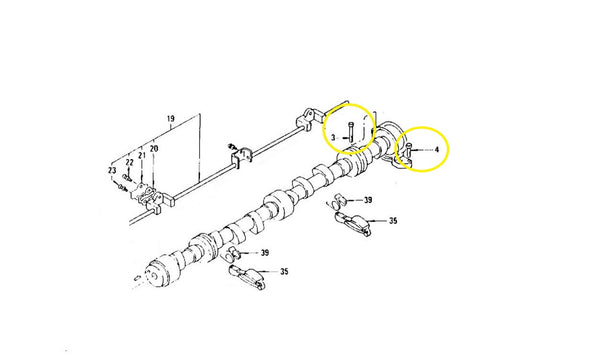 Cam Tower Cylinder Head Bolt 240Z 260Z 280Z