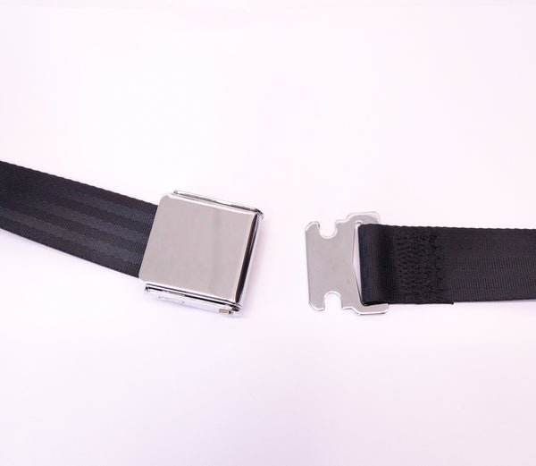 Seat Belt Set Two Point Lap Black 240Z 260Z 280Z