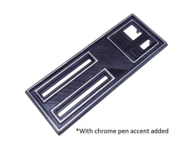 Choke Plate Console Insert 240Z Series 1