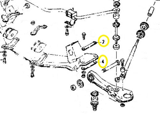 Front Chassis Sub Frame Special Washer 240Z 260Z 280Z 510