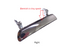 Door Handle Right or Left Chrome Outer *BLEM 240Z 260Z 280Z 510