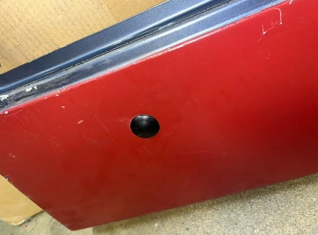 Rear Wiper and Washer Delete Rubber Plug Hatch OEM 280ZX | Z Car Rear Wiper and Washer Delete Rubber Plug Hatch OEM 280ZX | Z Car