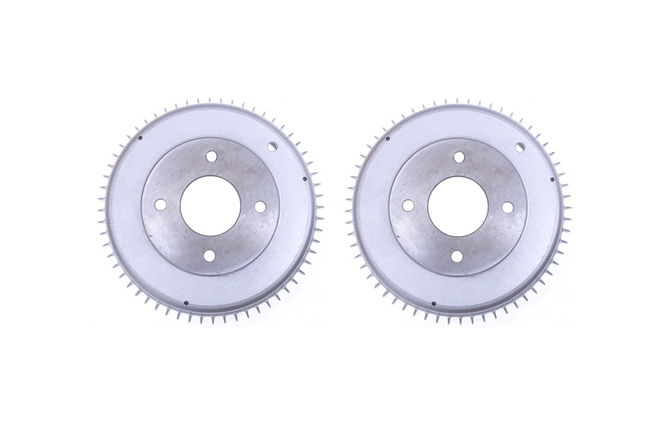 Aluminum Rear Brake Drum Pair 240Z 260Z 280Z NEW | Z Car Depot Inc