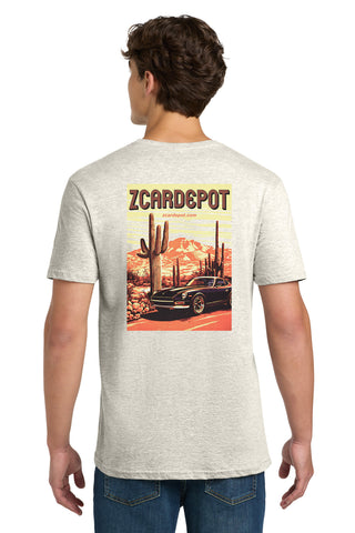 Z Car Depot Desert Scene T Shirt