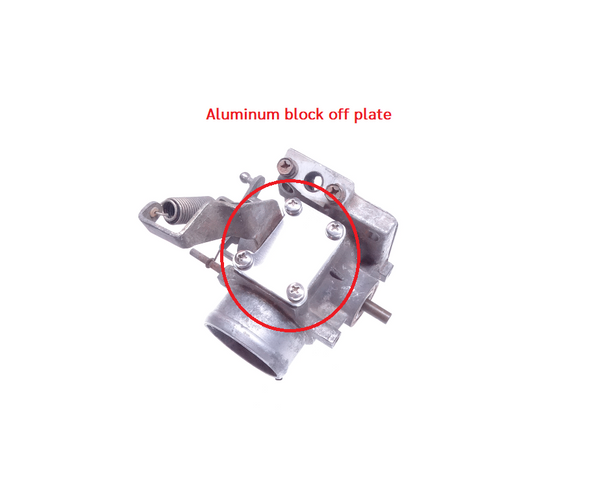 Throttle Body Coolant Block Off Delete Plate 280Z 280ZX