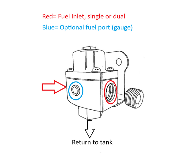 Fuel Pressure Regulator Adjustable EFI 280Z 280ZX