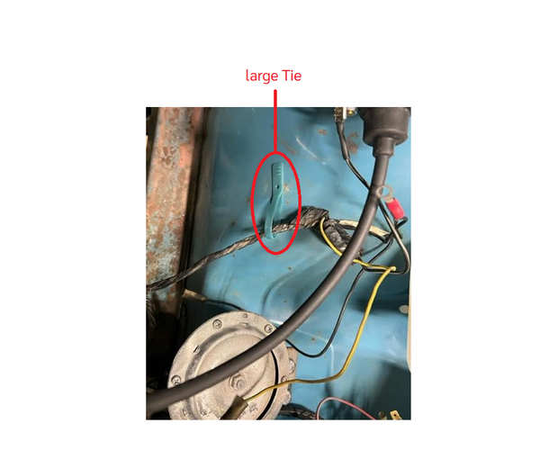 Wiring Cable Tie Clip Strap Retainer 240Z 260Z 280Z 510