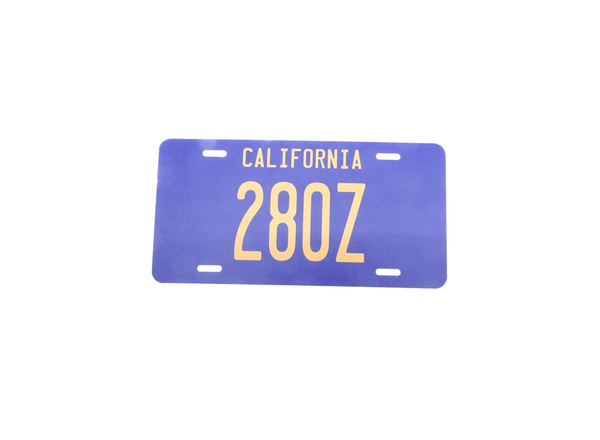 Custom License Plate Tag 240Z 260Z 280Z 510