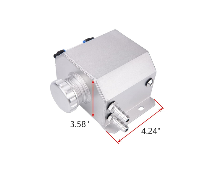 Coolant Overflow Expansion Tank Aluminum 240Z 260Z 280Z 510 280ZX Coolant Overflow Expansion Tank Aluminum 240Z 260Z 280Z 510 280ZX