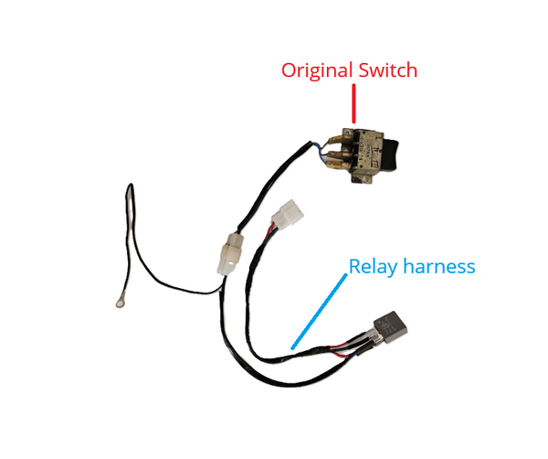 Power Antenna Switch Relay Conversion 240Z