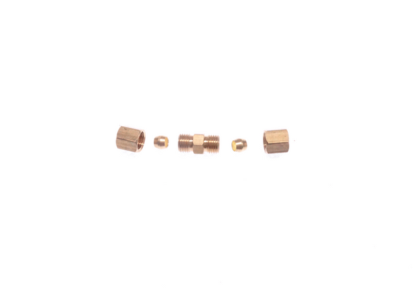 Brake Line Union Connector Compression Style 3/16